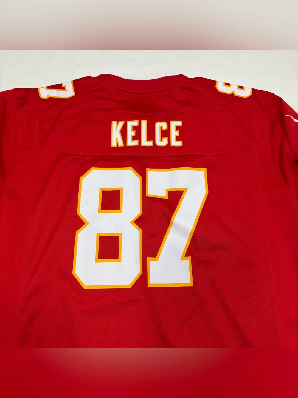 Travis Kelce #87 Kansas City Chiefs Nike Jersey Youth Boys Size XL